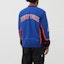 Shop Mitchell Ness Mitchell & Ness 96-97 New York Knicks Retro Colorblock Jacket Blue Unisex. AWJKCP19195-NYKROYA96
