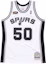 Buy Mitchell & Ness 98-99 马刺大卫·罗宾逊#50复古篮球球衣 白色 AJY4EL18028-SASWHIT98DRB