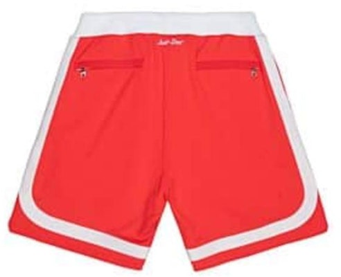 Mitchell Ness Mitchell & Ness Red Mid-Waist Color-Block Drawstring Shorts SHORMO20269-MSORED1 Lookbook Mitchell Ness Mitchell & Ness Red Mid-Waist Color-Block Drawstring Shorts SHORMO20269-MSORED1