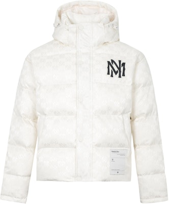 Mitchell Ness Mitchell & Ness White Logo Puffer Jacket Winter Thick Hooded Coat. MNHYAWTODJ028-OFW Lookbook Mitchell Ness Mitchell & Ness White Logo Puffer Jacket Winter Thick Hooded Coat. MNHYAWTODJ028-OFW