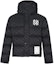 Lookbook Mitchell Ness Mitchell & Ness All-Over Logo Puffer Jacket Black Unisex Winter Casual Short Coat. MNHYAWTODJ028-BLK