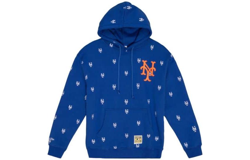 Mitchell Ness Mitchell & Ness All-Over Print Pullover Hoodie Black () FPHD5940-MHEYYPPPBLCK