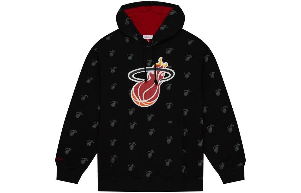 Mitchell Ness Mitchell & Ness All-Star Bulls Retro Basketball Pullover Hoodie Red/Black Unisex FPHDDF18024-ASGRDBK88