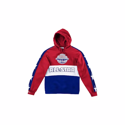 Mitchell Ness Mitchell & Ness All-Star Fleece Colorblock Hoodie Winter Unisex Blue Green FPHDDF18024-ASGTEAL96
