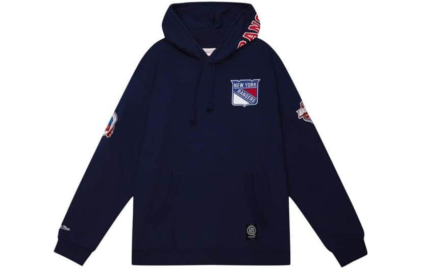 Mitchell Ness Mitchell & Ness Alphabet Hoodie Long Sleeve Black FPHD5901-KCCYYPPPBLCK