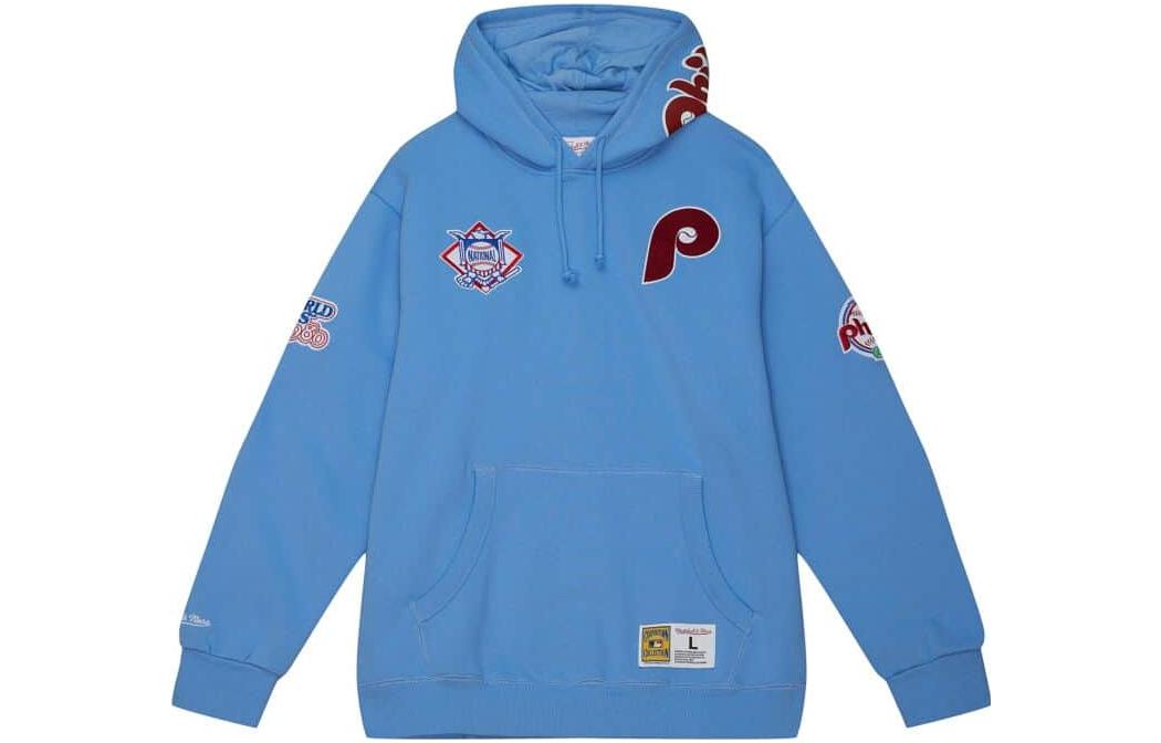 Mitchell Ness Mitchell & Ness Alphabet Logo Pullover Sweatshirt Royal Blue GPOTDP22171-PPHROYA