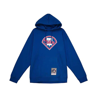 Mitchell Ness Mitchell & Ness Alphabet Patch Pullover Hoodie Blue () FCPO6679-DCOYYPPPDABL