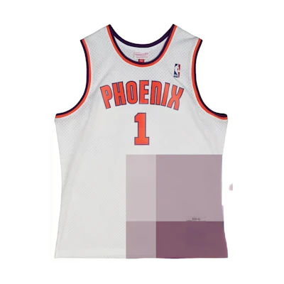 Mitchell Ness Mitchell & Ness Alphabet Pattern Basketball Jersey Unisex White. SMJY4443-PSU02AHAWHIT