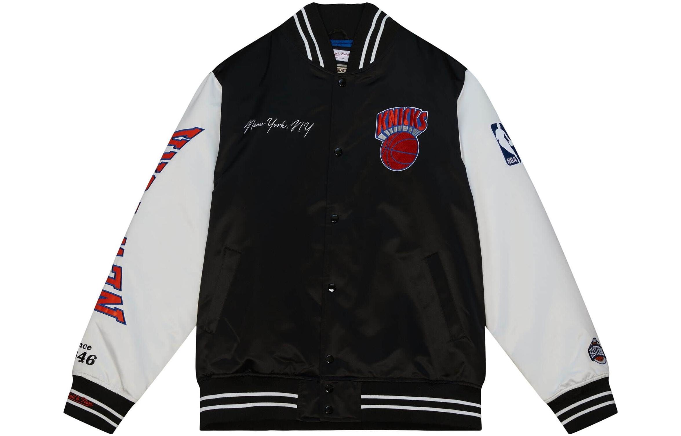 Mitchell Ness Mitchell & Ness Alphabet Print Striped Crewneck Sweatshirt Purple () FCPO5512-MVIYYPPPPURP