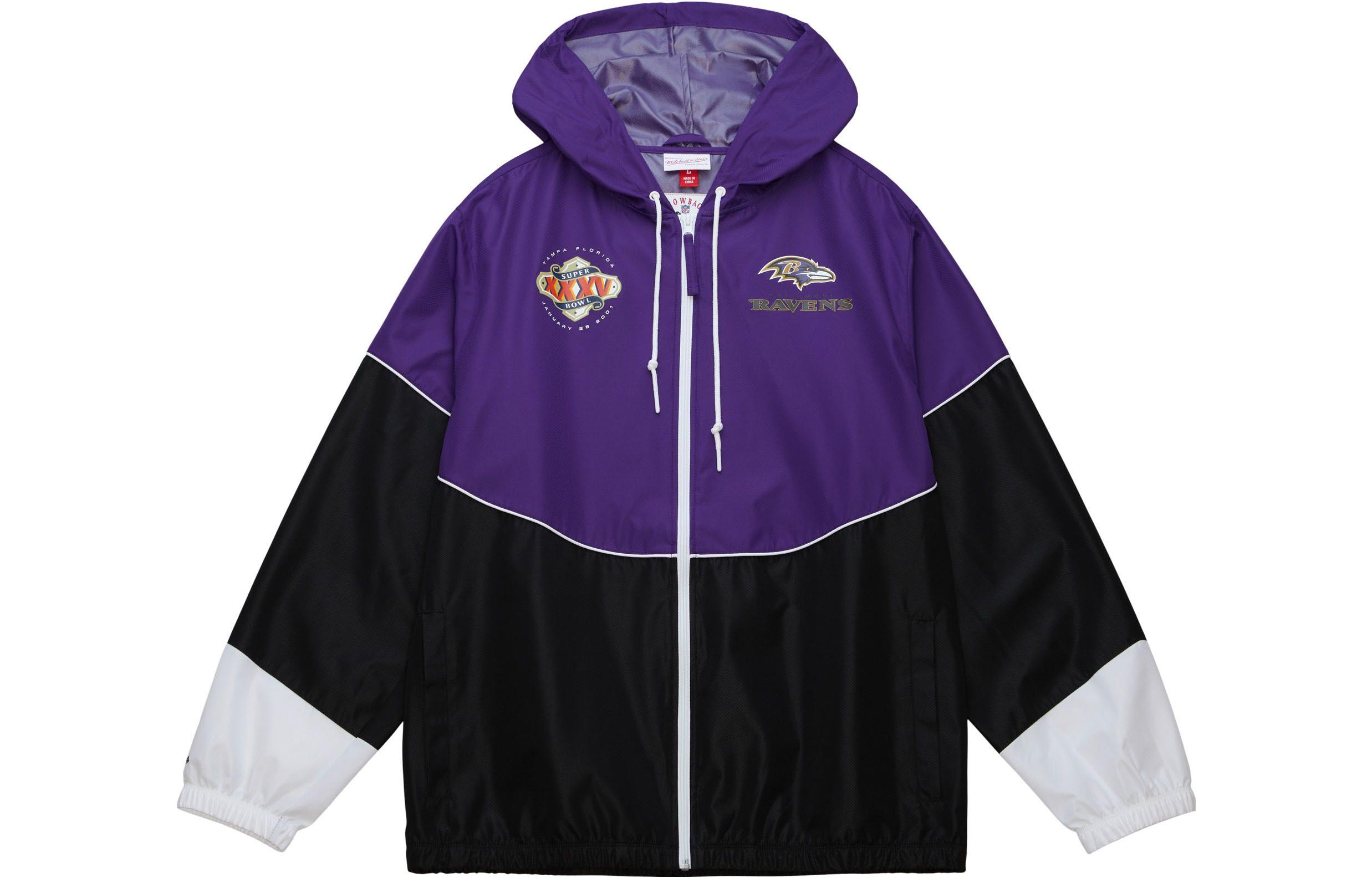 Mitchell Ness Mitchell & Ness Anaheim Ducks Black Satin Jacket - Logo Print Outerwear OJBF5516-ADUYYPPPBLCK