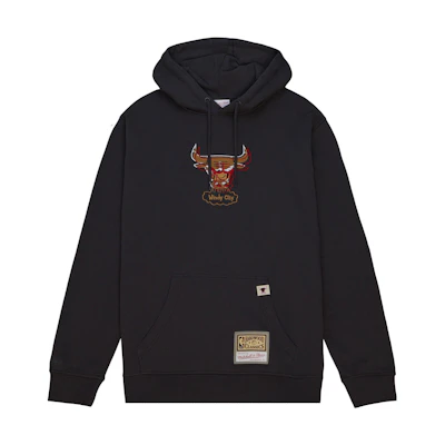 Mitchell Ness Mitchell & Ness Animal Embroidery Green Hoodie Casual Wear FPHD5060-PEAYYPPPKYGN