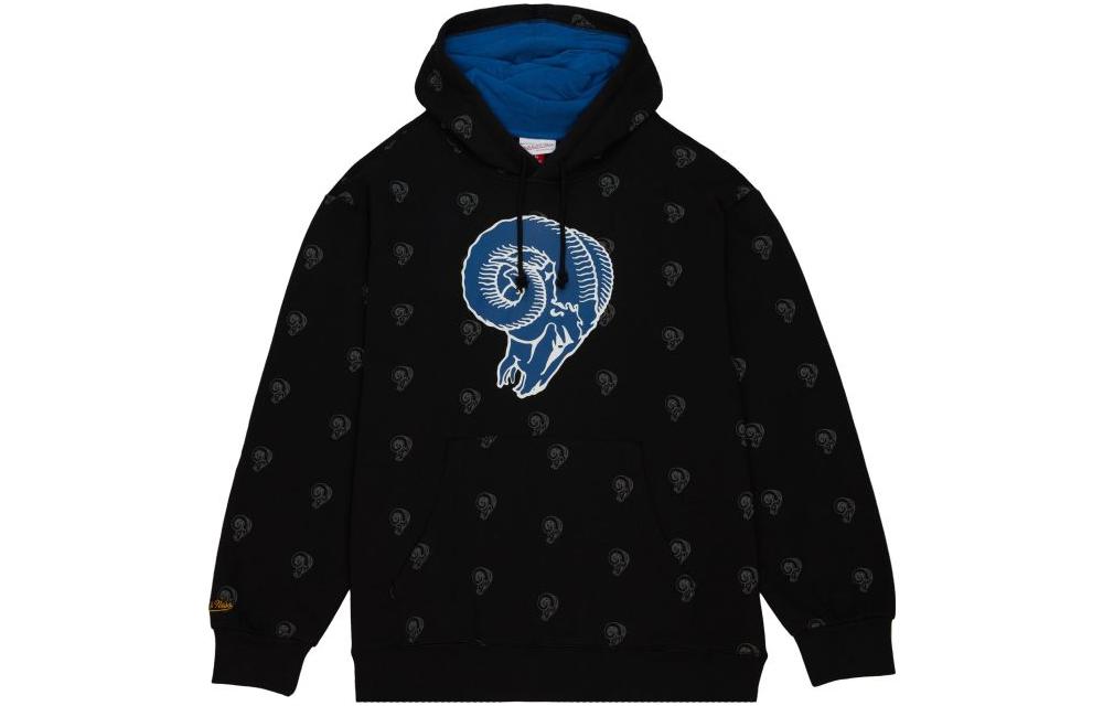 Mitchell Ness Mitchell & Ness Animal Print Hoodie Cream Color FPHD5194-CBUYYPPPOFWH