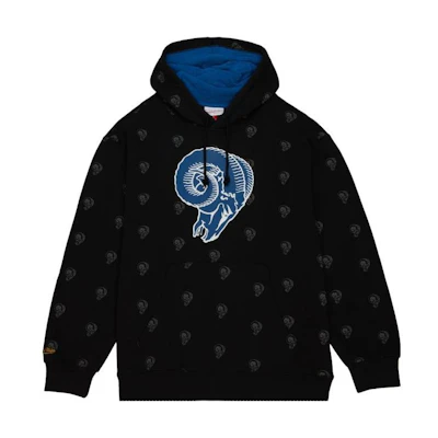 Mitchell Ness Mitchell & Ness Animal Print Hoodie Cream Color FPHD5194-CBUYYPPPOFWH