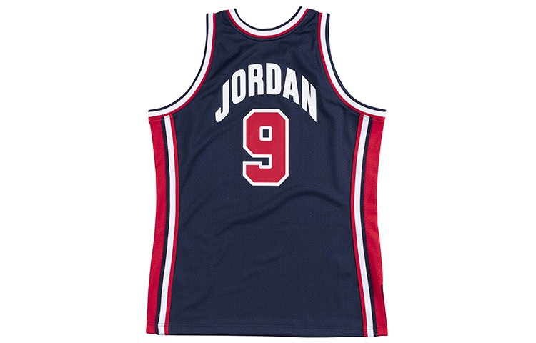 Mitchell Ness Mitchell & Ness Authentic 1992 Barcelona Olympics Michael Jordan Jersey Blue AJY4GS18414-USANAVY92MJO 圖 3