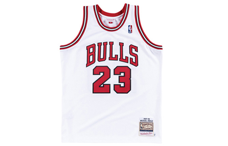 Order Mitchell Ness Camiseta Auténtica 97-98 Michael Jordan Chicago Bulls Blanca AJY4GS18398-CBUWHIT97MJO