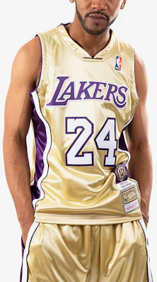 Mitchell Ness Authentic 96-16 Lakers Kobe Bryant #24 Emas Retro Lelaki. AJY4CP20021-LALGOLD96KBR Shop Mitchell Ness Authentic 96-16 Lakers Kobe Bryant #24 Emas Retro Lelaki. AJY4CP20021-LALGOLD96KBR