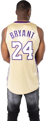 Mitchell Ness Authentic 96-16 Lakers Kobe Bryant #24 Emas Retro Lelaki. AJY4CP20021-LALGOLD96KBR Sizing Mitchell Ness Authentic 96-16 Lakers Kobe Bryant #24 Emas Retro Lelaki. AJY4CP20021-LALGOLD96KBR