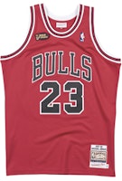 Mitchell Ness Mitchell & Ness Authentic Chicago Bulls 97-98 Finals Michael Jordan Jersey Red BA688C-CBU-R-MBX Mitchell Ness Mitchell & Ness Authentic Chicago Bulls 97-98 Finals Michael Jordan Jersey Red BA688C-CBU-R-MBX