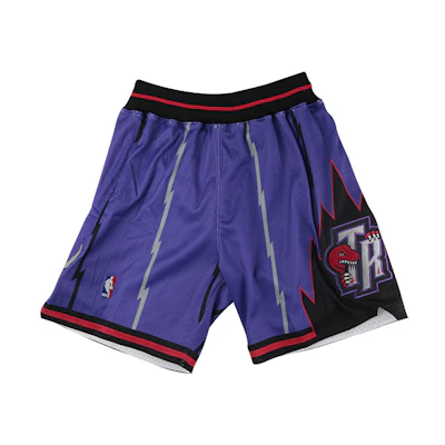 Mitchell Ness Mitchell & Ness Authentic Player Edition Toronto Raptors Retro Shorts Purple 369P-343-98TRP