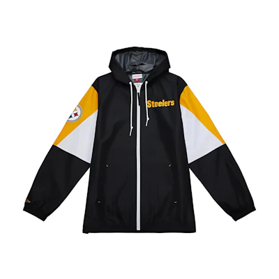 Mitchell Ness Mitchell & Ness Black Crewneck Graphic Print Long Sleeve Sweatshirt BMMP1186-SMAYYISUBLCK