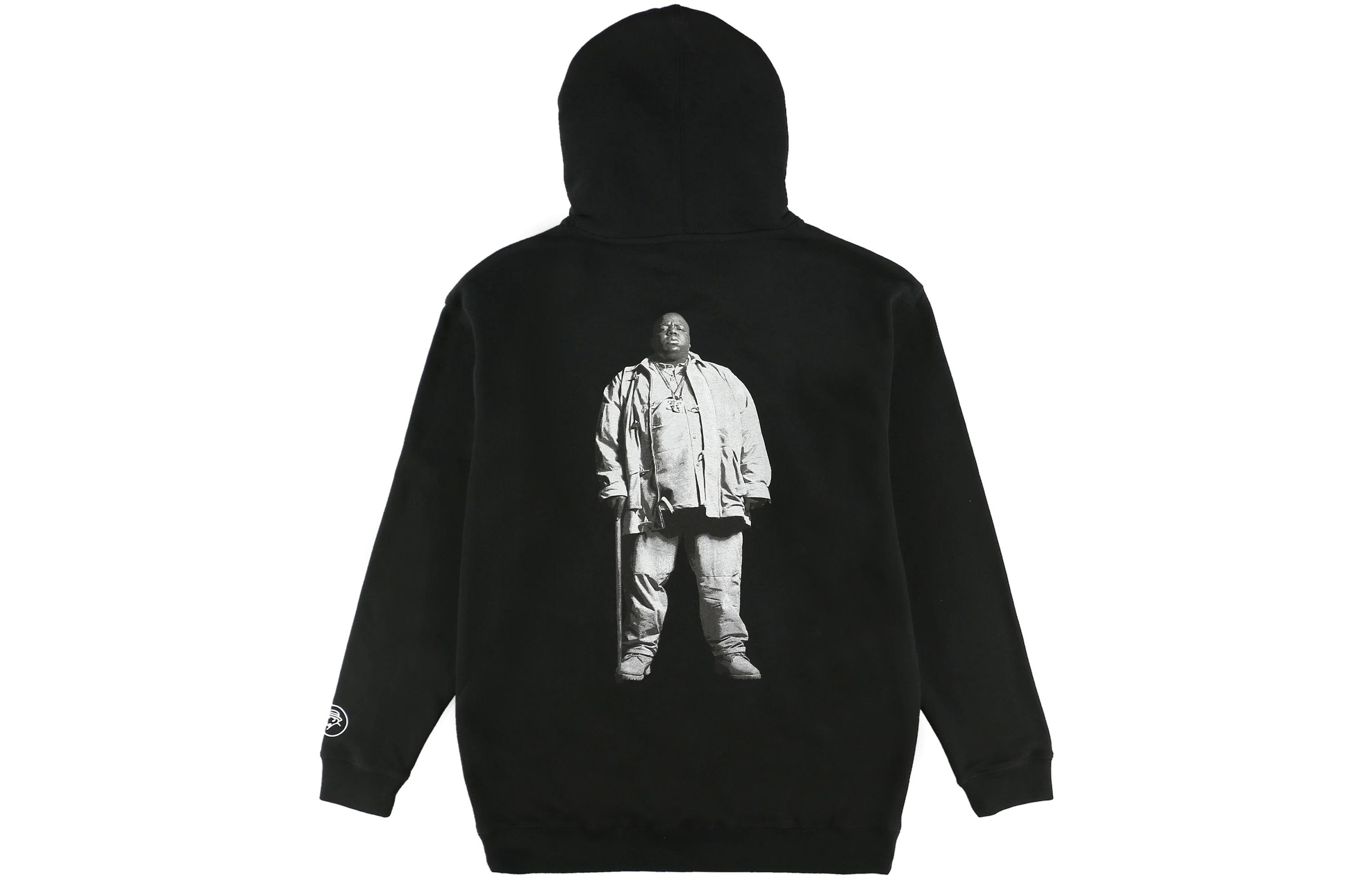 Mitchell Ness Mitchell & Ness Black Hoodie with Graphic Print Design FPHD5913-P76YYPPPBLCK