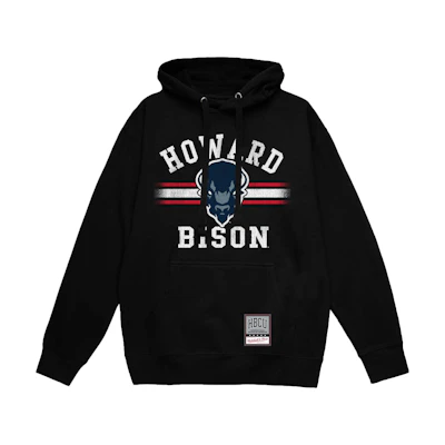 Mitchell Ness Mitchell & Ness Black Letter Print Crewneck Casual Sweatshirt BMTL6676-LARYYPPPBLCK