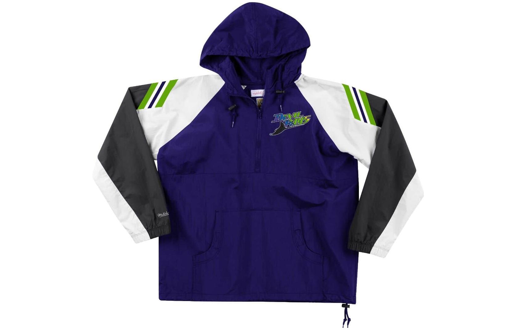 Mitchell Ness Mitchell & Ness Blue Hoodie with Letter Print Long Sleeves FPHD4987-NYKYYPPPROYA