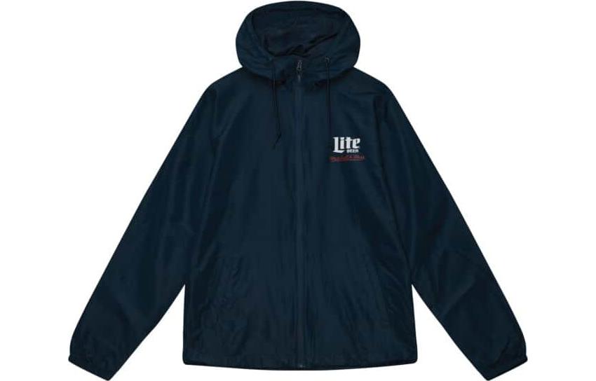 Mitchell Ness Mitchell & Ness Blue Letter Patch Single-Breasted Long Sleeve Jacket OJBF5564-BDOYYJROROYA