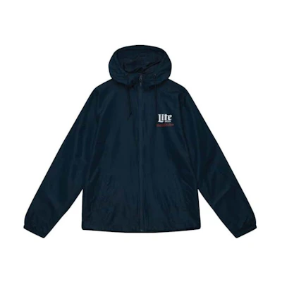 Mitchell Ness Mitchell & Ness Blue Letter Patch Single-Breasted Long Sleeve Jacket OJBF5564-BDOYYJROROYA