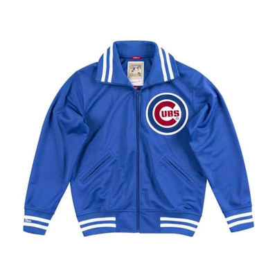Mitchell Ness Mitchell & Ness Blue Letter Patchwork Pullover Hoodie FPHD6293-CAVYYPPPTLGH