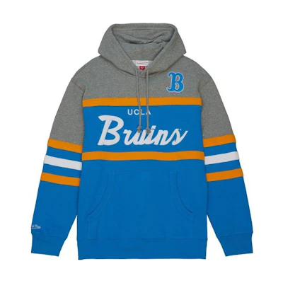 Mitchell Ness Mitchell & Ness Blue Long-Sleeve Jacket with Logo Print OJBF5516-NYIYYPPPROYA