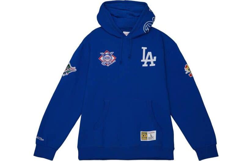 Mitchell Ness Mitchell & Ness Blue Pullover Hoodie Casual Sportswear MN16H11-DAL