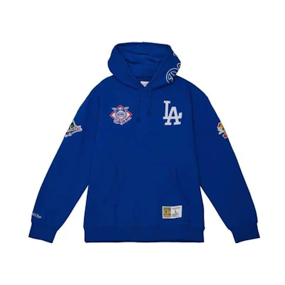 Mitchell Ness Mitchell & Ness Blue Pullover Hoodie Casual Sportswear MN16H11-DAL