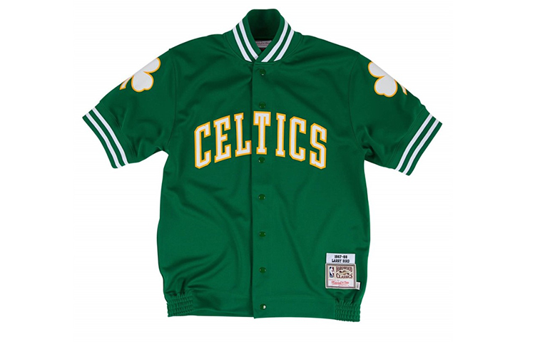 Mitchell Ness Mitchell & Ness Boston Celtics 1987-88 Larry Bird Retro Jersey Green ASSHCP19054-BCEKYGN87LBI