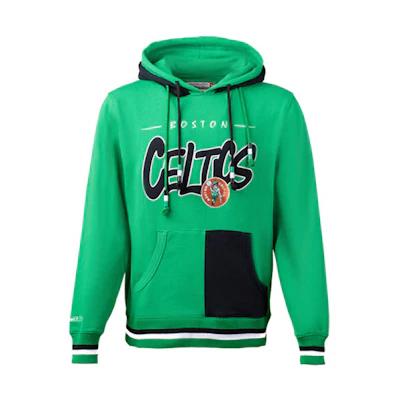 Mitchell Ness Mitchell & Ness Boston Celtics Heavyweight Satin Jacket Green Long Sleeve OJBF5516-BCEYYPPPKYGN