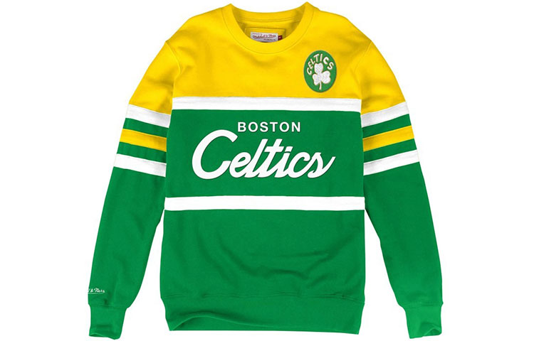 Mitchell Ness Mitchell & Ness Boston Celtics Sharktooth Retro Windbreaker Jacket Green Men’s BA57PH-BCE-E-K1H