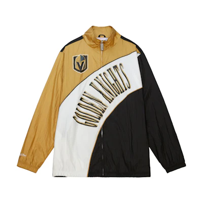 Mitchell Ness Mitchell & Ness Brown Embroidered Lettering Zip-Up Jacket ABJK5309-SDP90PPPBROW