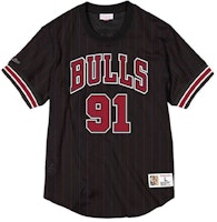 Mitchell Ness Bulls Rodman #91 Retro Mesh Hitam T-Shirt. NNMPSC19040-CBUBLCK96DRD Order Mitchell Ness Bulls Rodman #91 Retro Mesh Hitam T-Shirt. NNMPSC19040-CBUBLCK96DRD