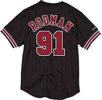 Mitchell Ness Bulls Rodman #91 Retro Mesh Hitam T-Shirt. NNMPSC19040-CBUBLCK96DRD Lookbook Mitchell Ness Bulls Rodman #91 Retro Mesh Hitam T-Shirt. NNMPSC19040-CBUBLCK96DRD
