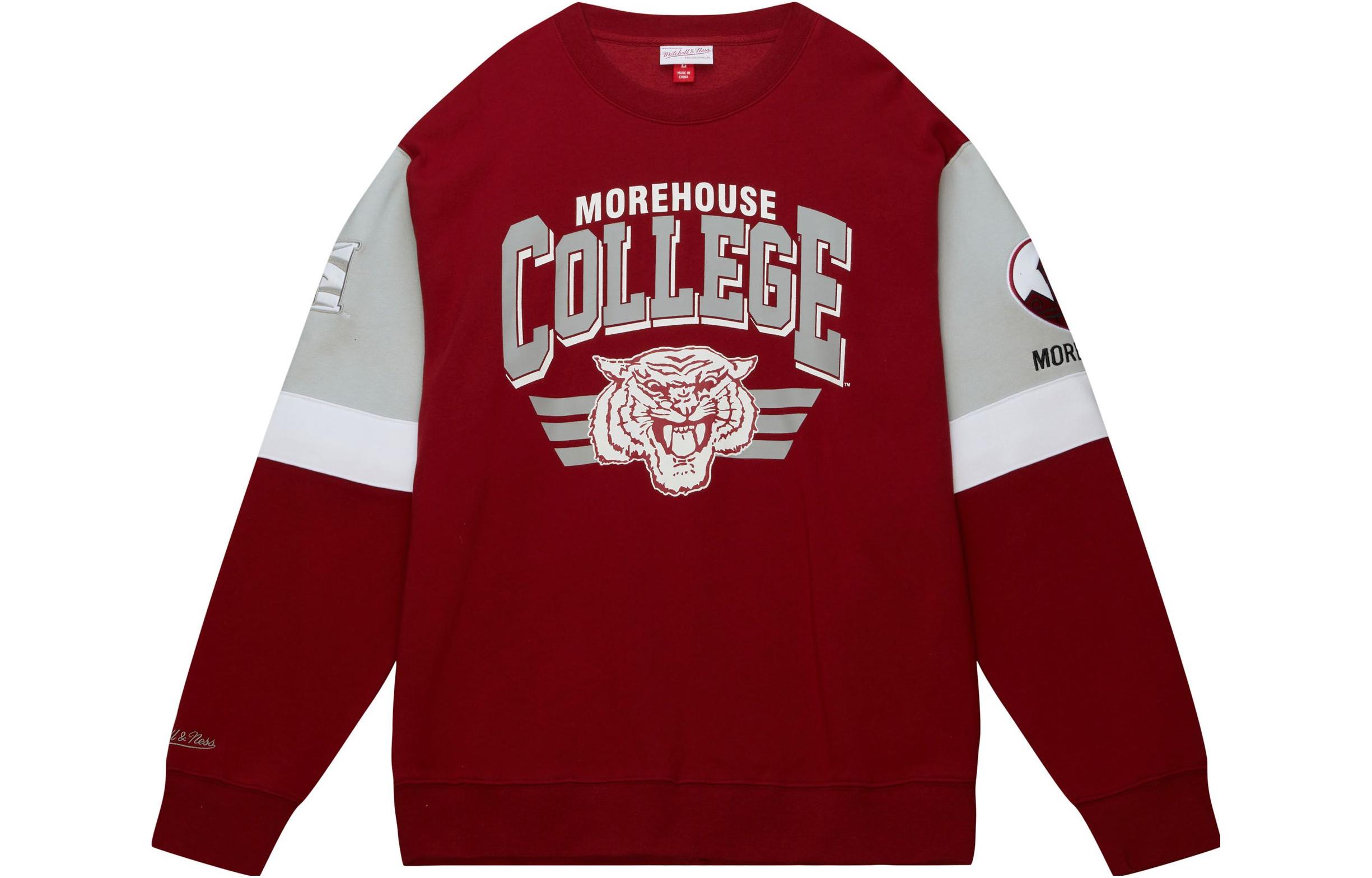 Mitchell Ness Mitchell & Ness Button V-Neck Long Sleeve Jacket Blue White OJBF4992-OMAYYPPPROYA