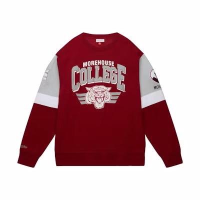 Mitchell Ness Mitchell & Ness Button V-Neck Long Sleeve Jacket Blue White OJBF4992-OMAYYPPPROYA
