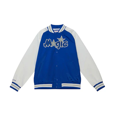 Mitchell Ness Mitchell & Ness Button-Up Baseball Collar Jacket Blue - Long Sleeve OJBF4992-LADYYPPPROYA