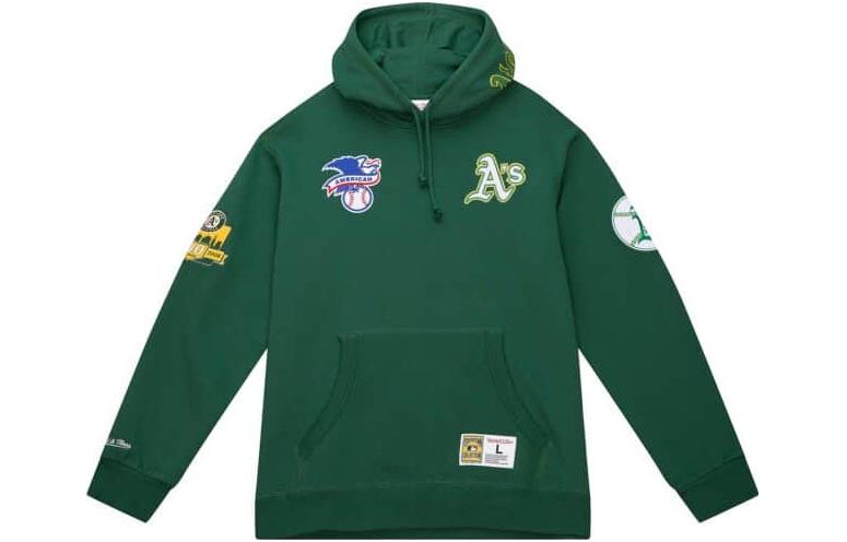 Mitchell Ness Mitchell & Ness Cartoon Print Drawstring Hoodie Black FPHD5901-NEPYYPPPBLCK