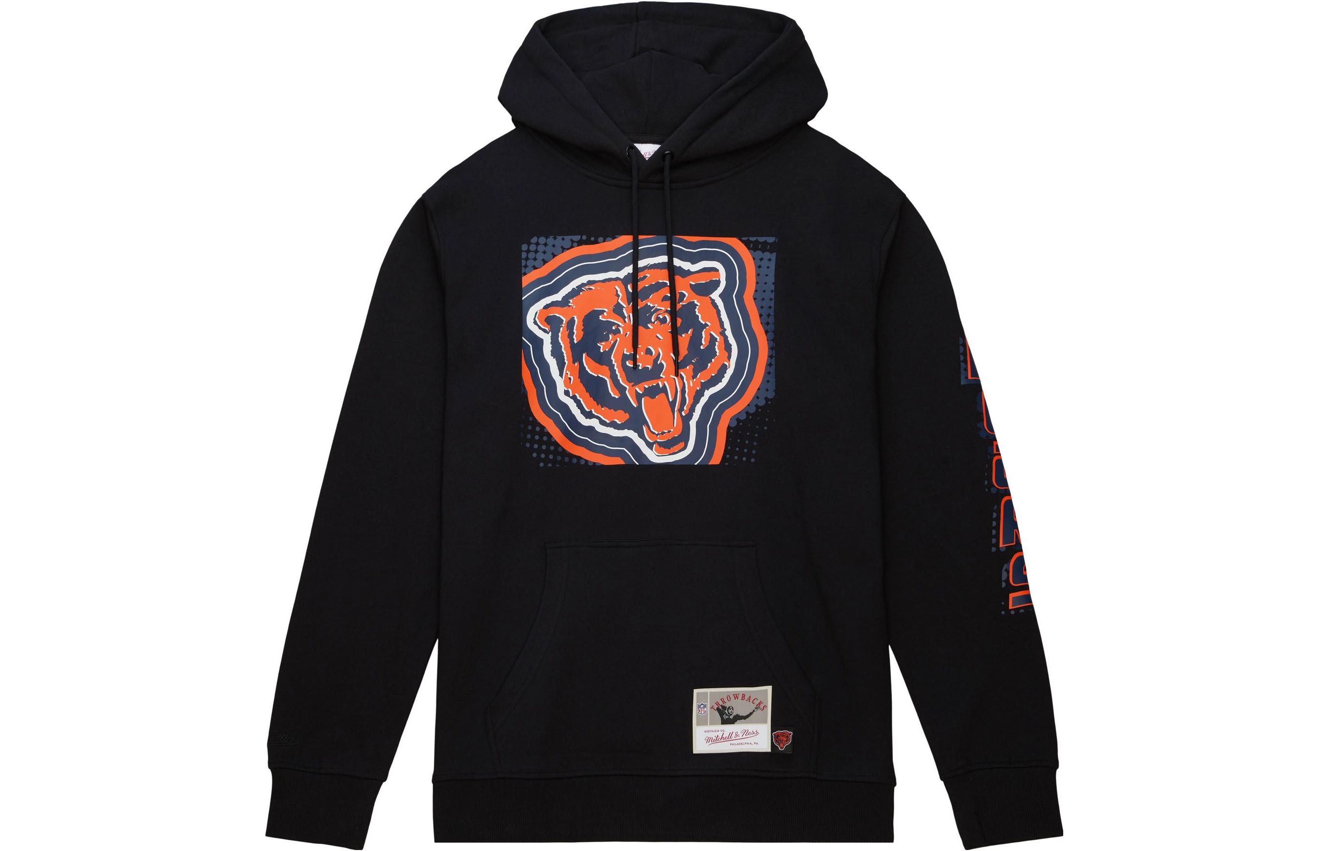 Mitchell Ness Mitchell & Ness Cartoon Graphic Hoodie Deep Green FPHD4987-OATYYPPPDKGN