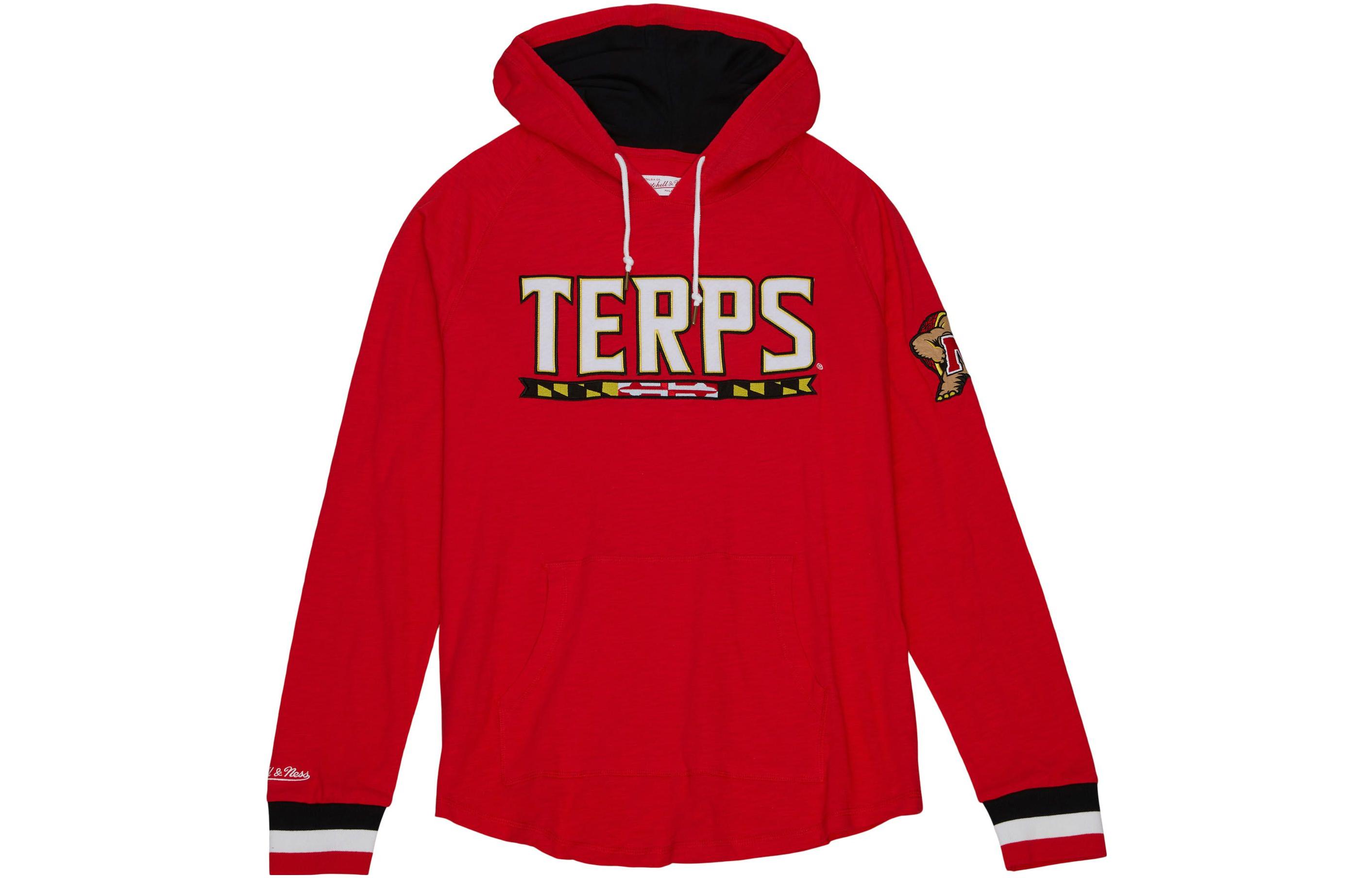 Mitchell Ness Mitchell & Ness Casual Graphic Hoodie Red THOD4999-UMAYYPPPRDBK
