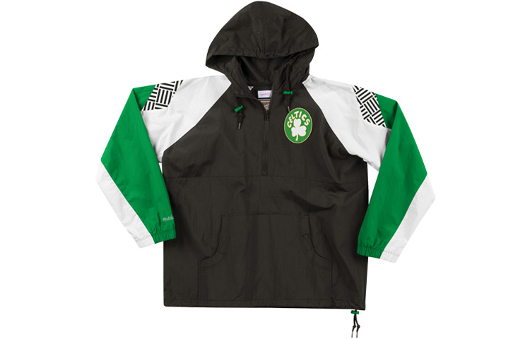 Mitchell Ness Mitchell & Ness Celtics NBA Vintage Crewneck Sweatshirt Unisex Grey MNJYFWHD23093002