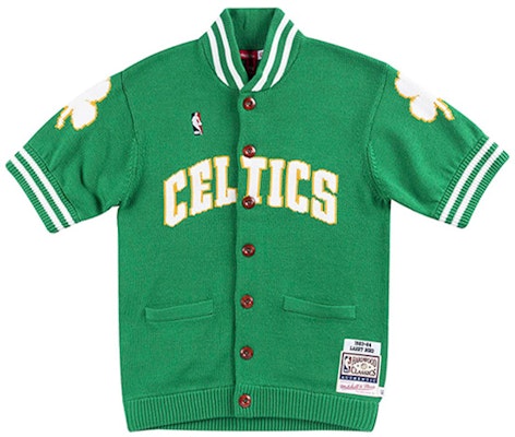 Mitchell Ness Mitchell & Ness Celtics Larry Bird Warm-Up Jersey Cardigan Green Unisex 18058-BCEKYGN83LBI Buy Mitchell Ness Mitchell & Ness Celtics Larry Bird Warm-Up Jersey Cardigan Green Unisex 18058-BCEKYGN83LBI
