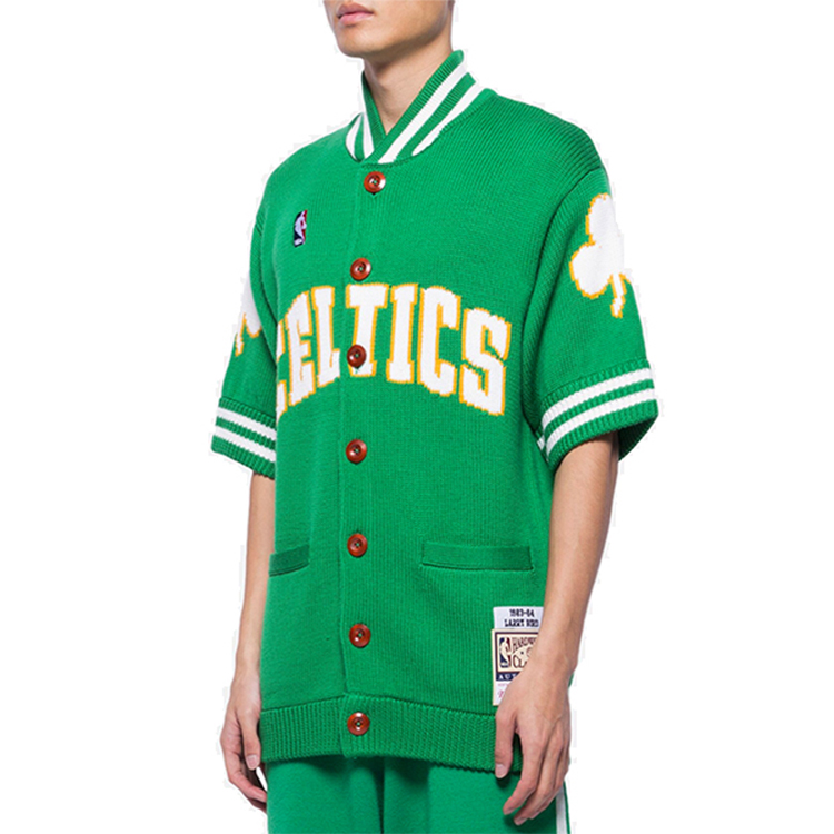 Purchase ミッチェル＆ネス セルティックス ラリーバード ウォームアップジャージ カーディガン グリーン 男女兼用 18058-BCEKYGN83LBI