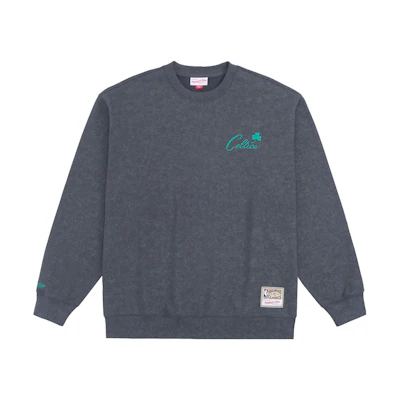 Mitchell Ness Mitchell & Ness Celtics Retro Casual Basketball Hoodie Unisex Grey FPHDBW19067-BCEGYHT