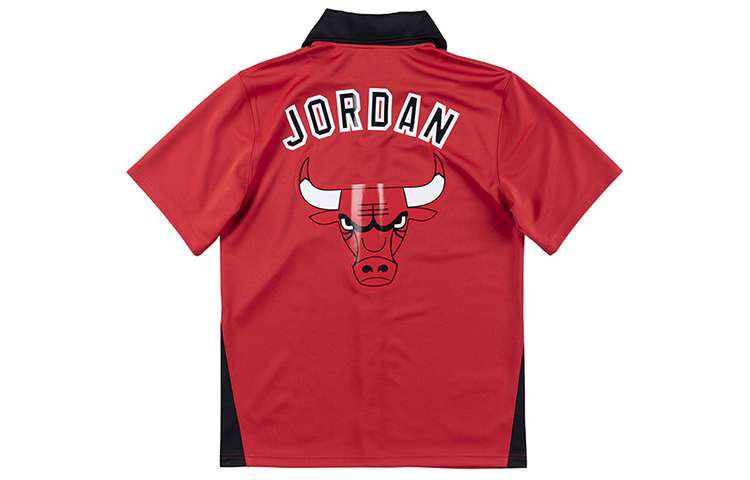 Lookbook 密切尔尼斯芝加哥公牛队1984-85球员红色休闲T恤。 ASSHGS18508-CBURED184MJO